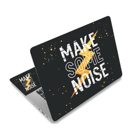 12.1 13 13.3 14 15.4 15.6 Inches Laptop Skin Sticker Decal Universal Netbook Skin Sticker Reusable Notebook Art Decal Protector Cover Decal (Make Noise)