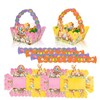 Easter Basket Craft 24Pcs for Kids to Decorate and Fill