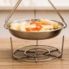 Steam Rack,Steaming Rack Stand,Steamer Basket,Heavy Duty Stainless Steel Metal Multi-function