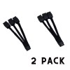 NVIDIA (2Pack) 12VHPWR 3x8-Pin to 16-Pin PCIE 5.0 Power Adapter