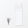 MUJI NEK46A3A Acrylic Wall Display L-Shaped, Approx. Width 3.9 x