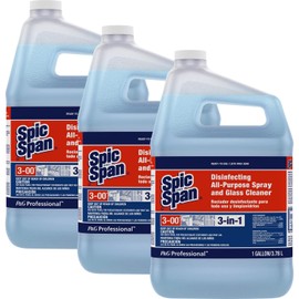 Spic and Span 58773CT Disinfecting All-Purpose Spray & Glass Cleaner Fresh Scent 1 Gal Bottle, 3/Ctn