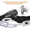 Husgw Bicycle Lock Chain 120 cm 10 mm High Security