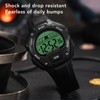 Digital Sports Watch Waterproof Fashionable Multifunctional Luminous LED Screen Watch