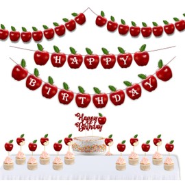 Seyal® Apple Theme Birthday Party Supplies