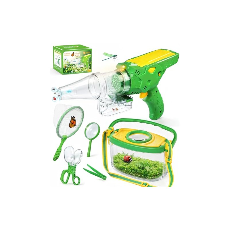 Bug Catcher for Kids, Bug Vacuum Catching Kit with Bug