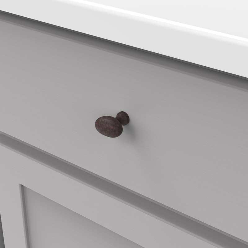 Hickory Hardware 1 Pack Solid Core Kitchen Cabinet Knobs, Luxury
