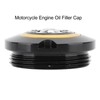 Motorcycle Engine Oil Filler Cap Aluminium Alloy Fuel Tank Cover