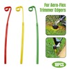 AIMALL 10PCS Household 9-Shaped Lawn Mower Blade - Flexible Plastic