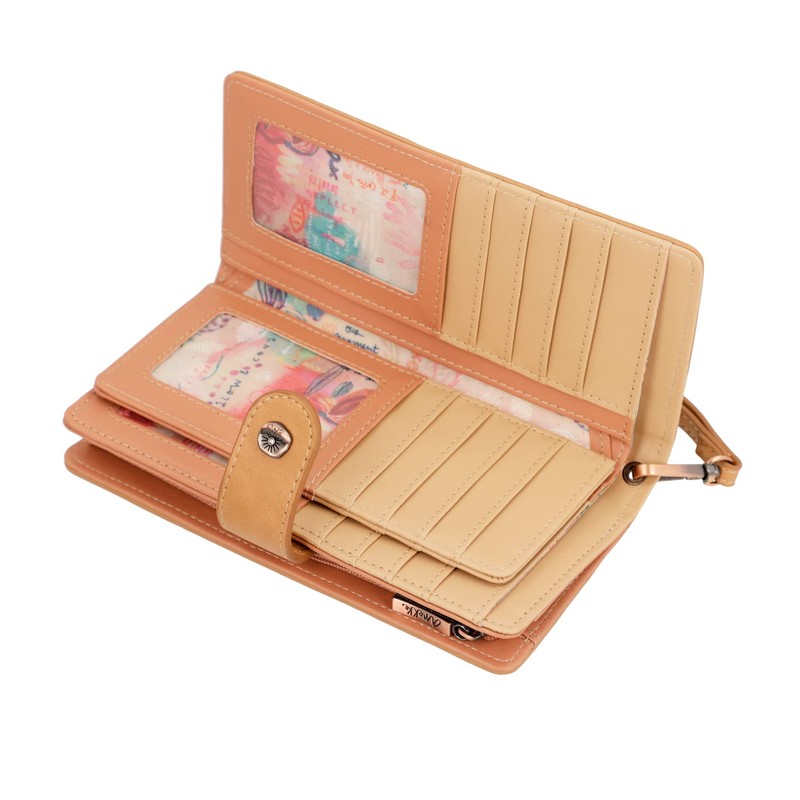 Anekke Mediterranean Coral Wallet 18.5 cm, red