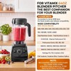 64oz Low-Profile Blender Pitcher Container Compatible with Vitamix 5200 5300