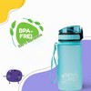 schmatzfatz Leak-Proof Sports Drinking Bottle, BPA-Free, 350 ml, Fruit Insert,