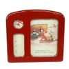 Hina Doll Photo Frame Music Box Vermilion Red Hina Doll