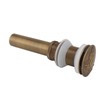 Bathroom Kitchen Sink Drain All Copper Pop Up Sink Drain