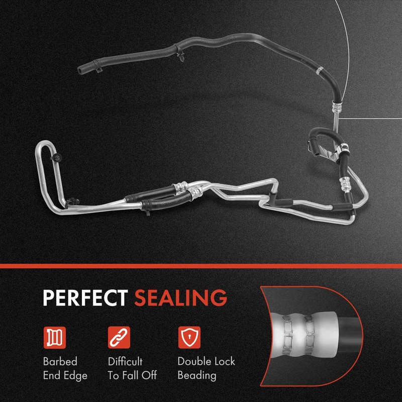 A-Premium Power Steering Return Hose Line Assembly Compatible with Jeep