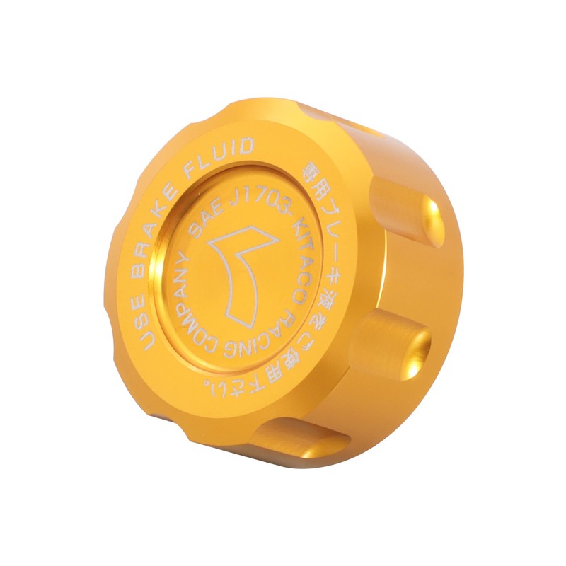 Kitaco Master Cylinder Tank Cap (Gold) φ38 Monkey 125 (JB02/JB03/JB05)