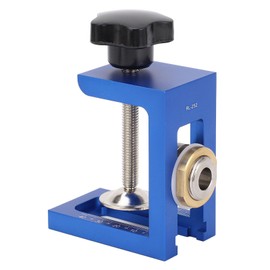 Pocket Hole Jig Kit, Wooden Dowel Drilling Template Set with Wood Dowel Jig, Dowel Hole Drilling Guide Puncher for Cabinet Door, Adjustable Drill Locator