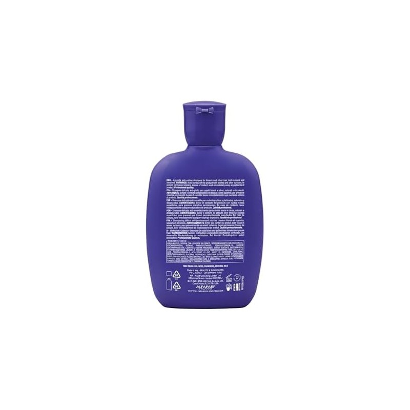 Anti-Yellow Low Shampoo - Champú delicado neutralizador de reflejos amarillentos