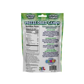 BEST PARTY EVER! Freeze Dried Candy Sour Bites, Crunchy Candy with Intense Taste, 4.32 oz, Pack of 2