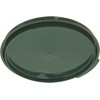 Carlisle 1077108 Round Container Lid, Polypropylene, Green, 2-4 Quart