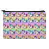 Cute Kawaii Unicorns Pattern Makeup Cosmetic Bag Organizer Pouch