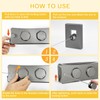 Retractable Clothesline Indoor & Outdoor, 16.7 Ft Non-Sagging Double Clothes