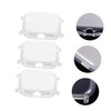 BIUDECO 3pcs TPU Watch Case Compatible Lightweight Protective Shell Transparent