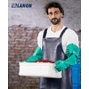 LANON - Guantes de nitrilo resistentes a los productos químicos,