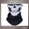 ONE LIMITATION FK003 Men's Face Guard, Skull Neck Warmer, Airsoft