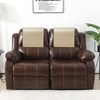 2 Pieces Recliner Headrest Covers Protector Non Slip Waterproof Recliner