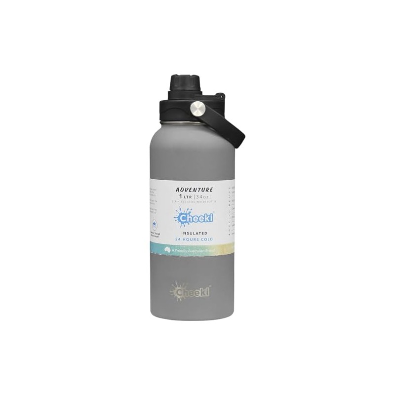 1 Litre Insulated Adventure Bottle - Slate