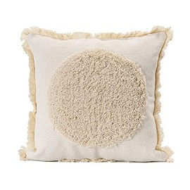 MOCOFO Autumn Cushion Cover 45 x 45 cm Autumn Round Tassels Decorative Cushion Covers