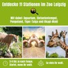 Schnitzeljagd durch den Zoo Leipzig: Entdeckt gemeinsam mit Familie und