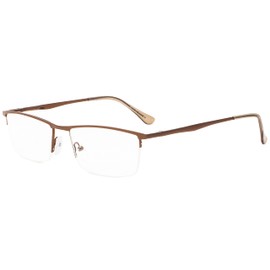 Eyekepper Quality Half-Rim Reading Glasses with Spring Hinges for Women Men