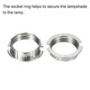 MECCANIXITY G9 Lamp Holder Ring Light Lamp Shade Holder Adapter