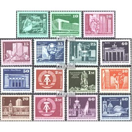 X5 Collection DDR 2483 85,2501,06,21,41,49 Complete, 50,61,88,2602,33,49 50 1980 Small Monuments (Stamps for Collectors)