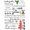 Kerzen Sticker "Weihnachten-Tannenbaum" | Kerzenfolie | Kerzentattoo | Bastelset für