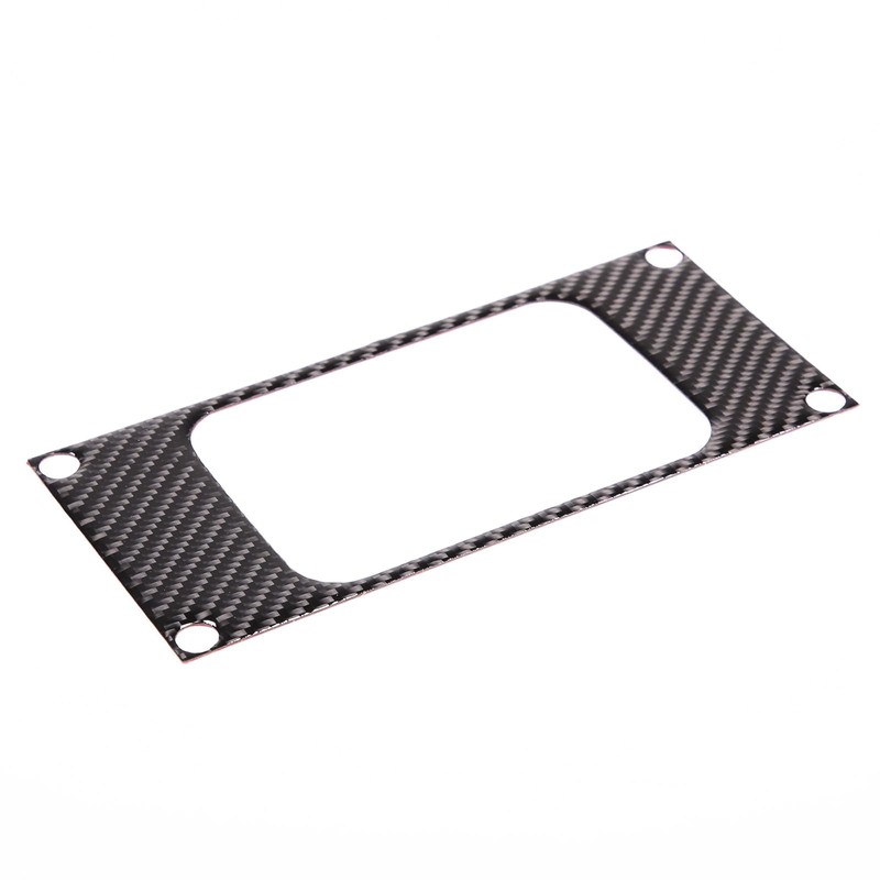 Hudiriy Soft Carbon Fiber Center Console Car Seat Heating Button
