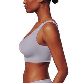 ThirdLove Smoothing Scoop Wireless Bras for Women No Underwire, Full Coverage and Support Comfort Bra, Scoop Neck Seamless Bralette, Everyday Bras, Removable Cups, Easy Comfortable Pull Over Design