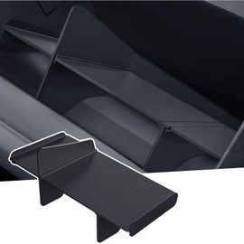 Katorn Glove Box Organizer Compatible with Ford Maverick 2025 2024 2023 2022, Interior Accessories Glove Box Compartment Insert Storage Dividers for 2022-2025 Maverick, Black