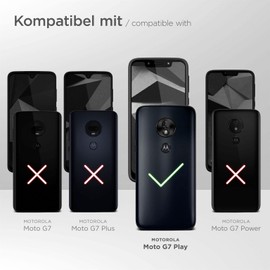 moex FlexProtect Screen Protector Compatible with Motorola Moto G7 Play, Screen Protector Only 0.2 mm Thin, HD Ultra Clear and Extra Scratch-Resistant - Pack of 3