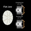 DEEFIINE 8" Cole Jaw for 4 Jaw Wood Lathe Chuck