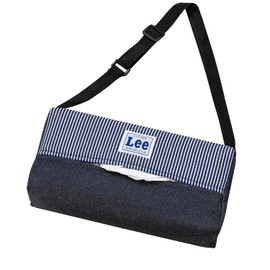 Bonform Fancy Lee Hickory Tissue Cover 9.8 x 4.7 inches (25 x 12 cm), Blue 7414-05BL