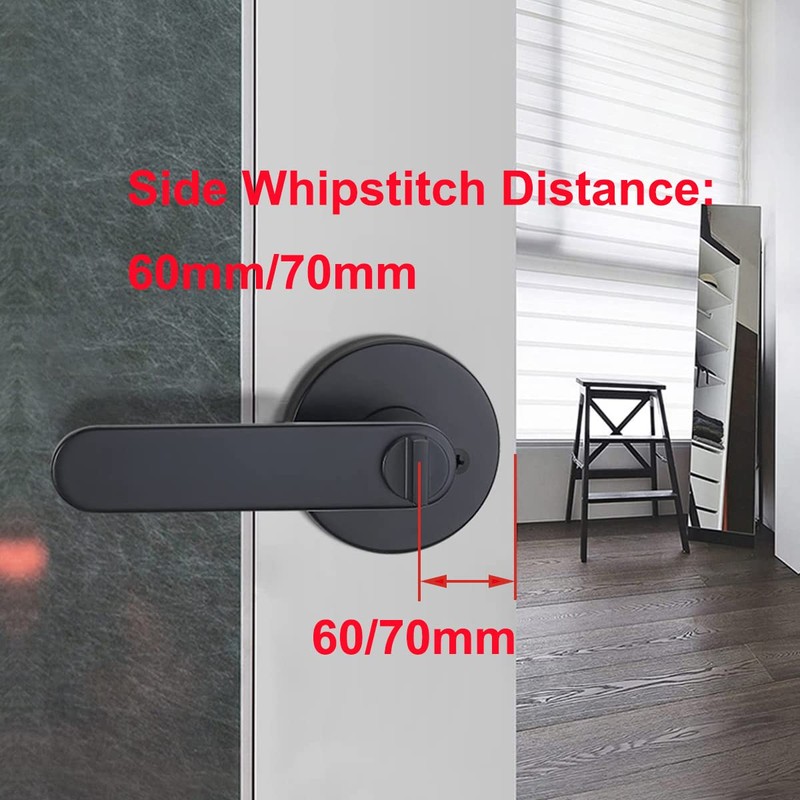 Qrity Door Lock Aluminium Alloy Handle Set Door Handle for