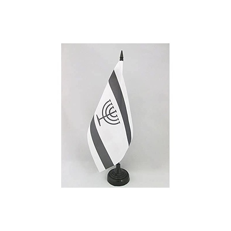 AZ FLAG YIDDISH TABLE FLAG 5'' x 8'' - JUDAISM