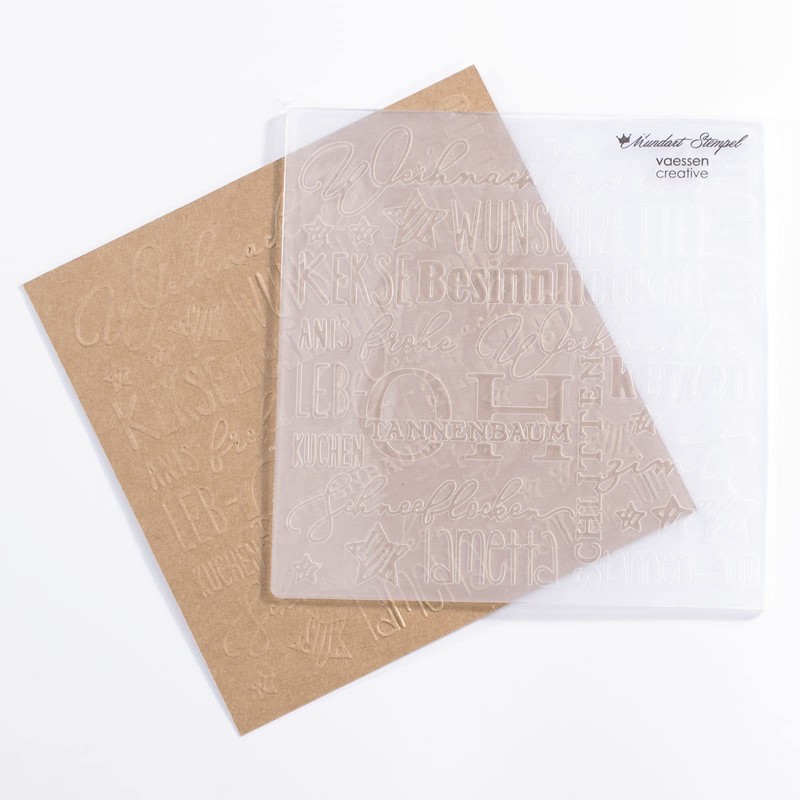 Vaessen Creative Embossing folder.