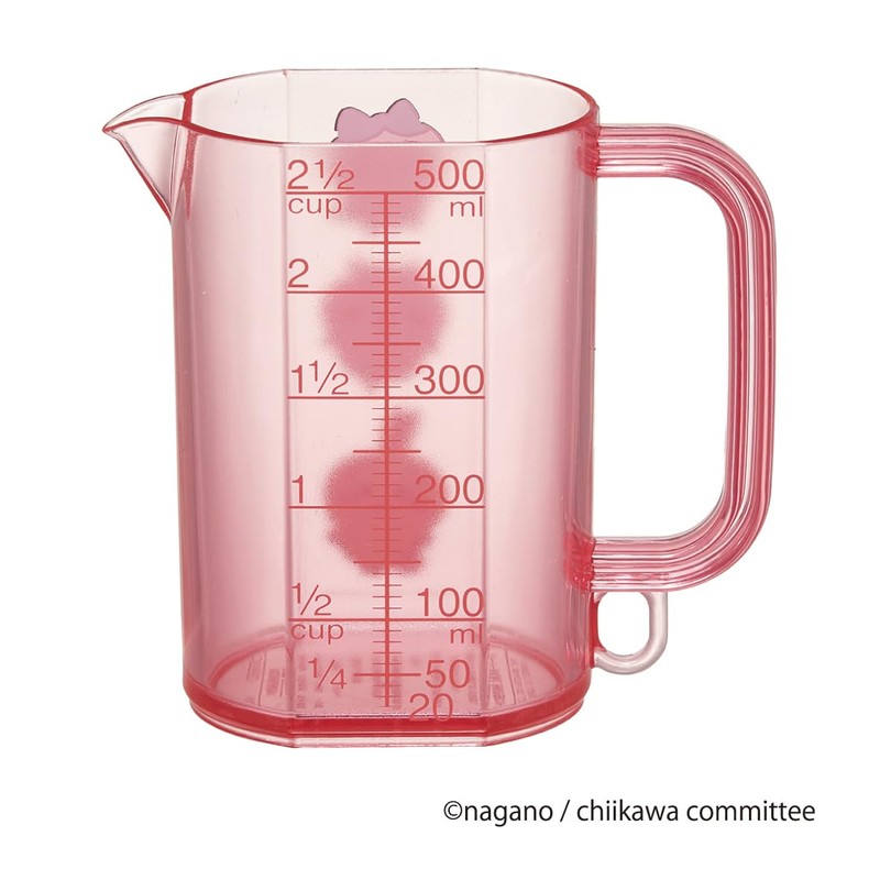 Skater MMC1-A Measuring Cup, 16.9 fl oz (500 ml), Chiikawa