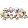 BSI - European Style Charm Bracelet with Twist End, Clay