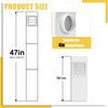 Powrocket Dryer Vent Window Kit for 4in Dryer Vent Hose,