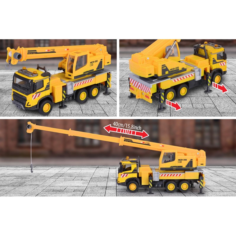 Majorette Volvo FMX Truck Crane